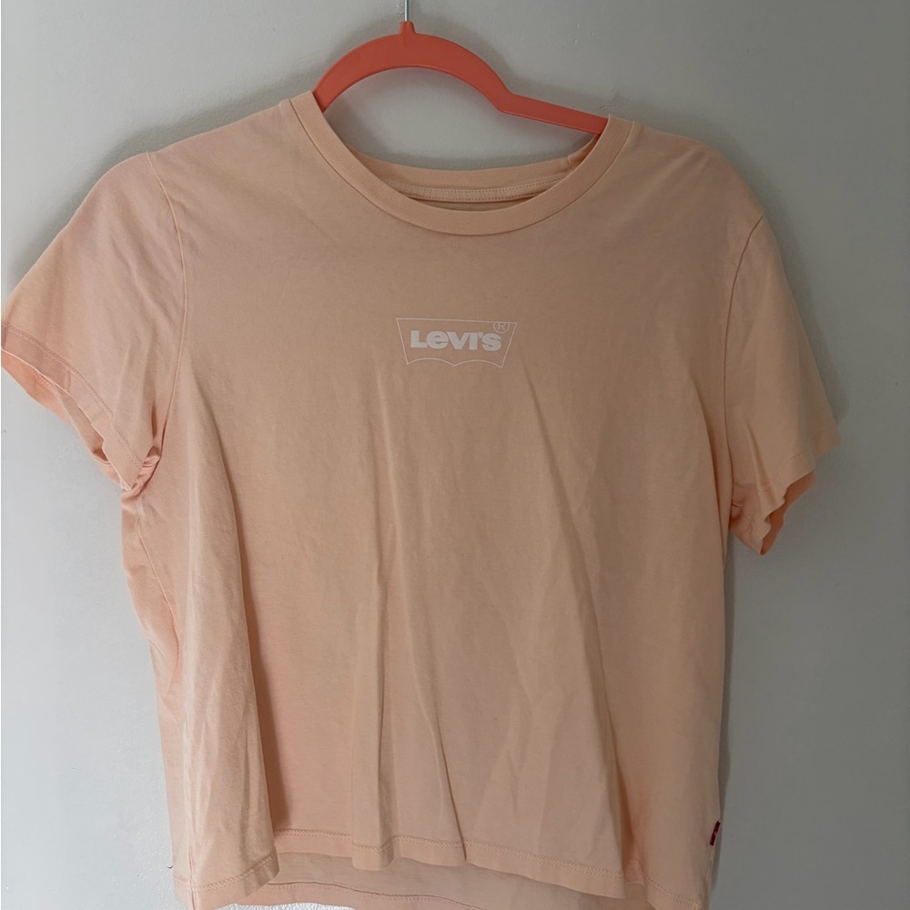 Levi's Light Peach Short Sleeve Tee
